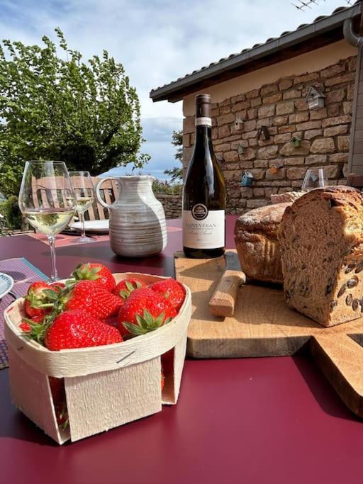 Вілла Le Tinailler Grand Standing Au Coeur Des Vignes Prisse Екстер'єр фото